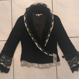 Lace blazer